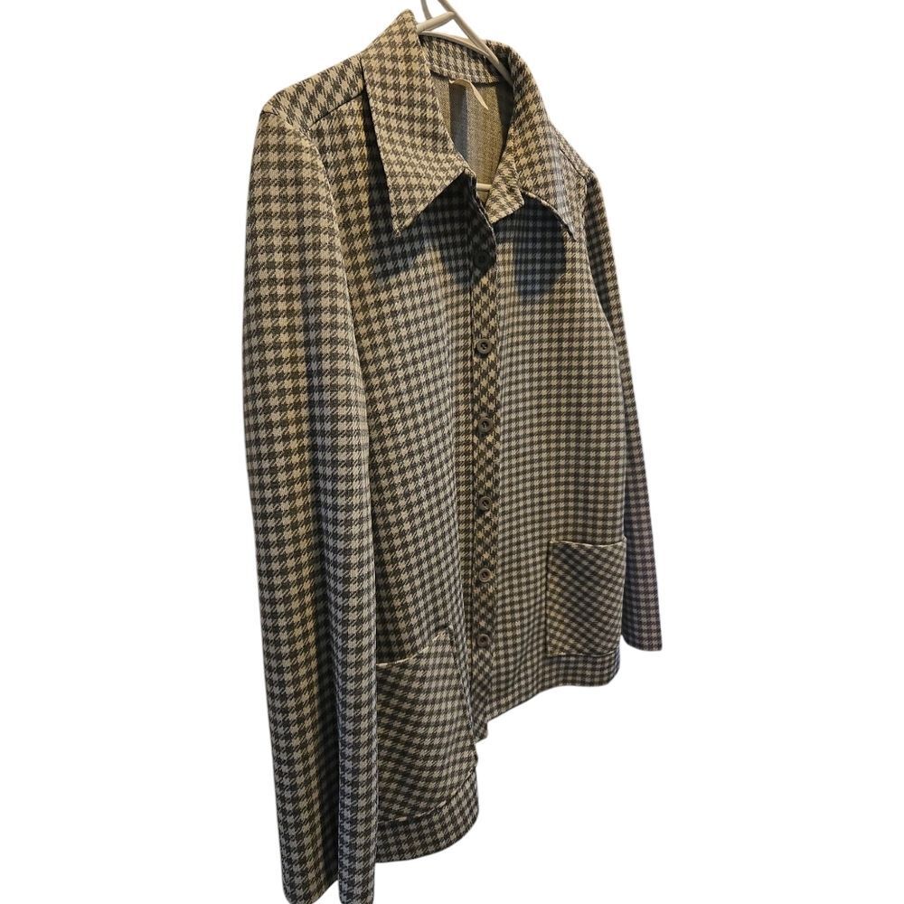 Unknown Source Classic Checkered Button Down Shirt - image 2